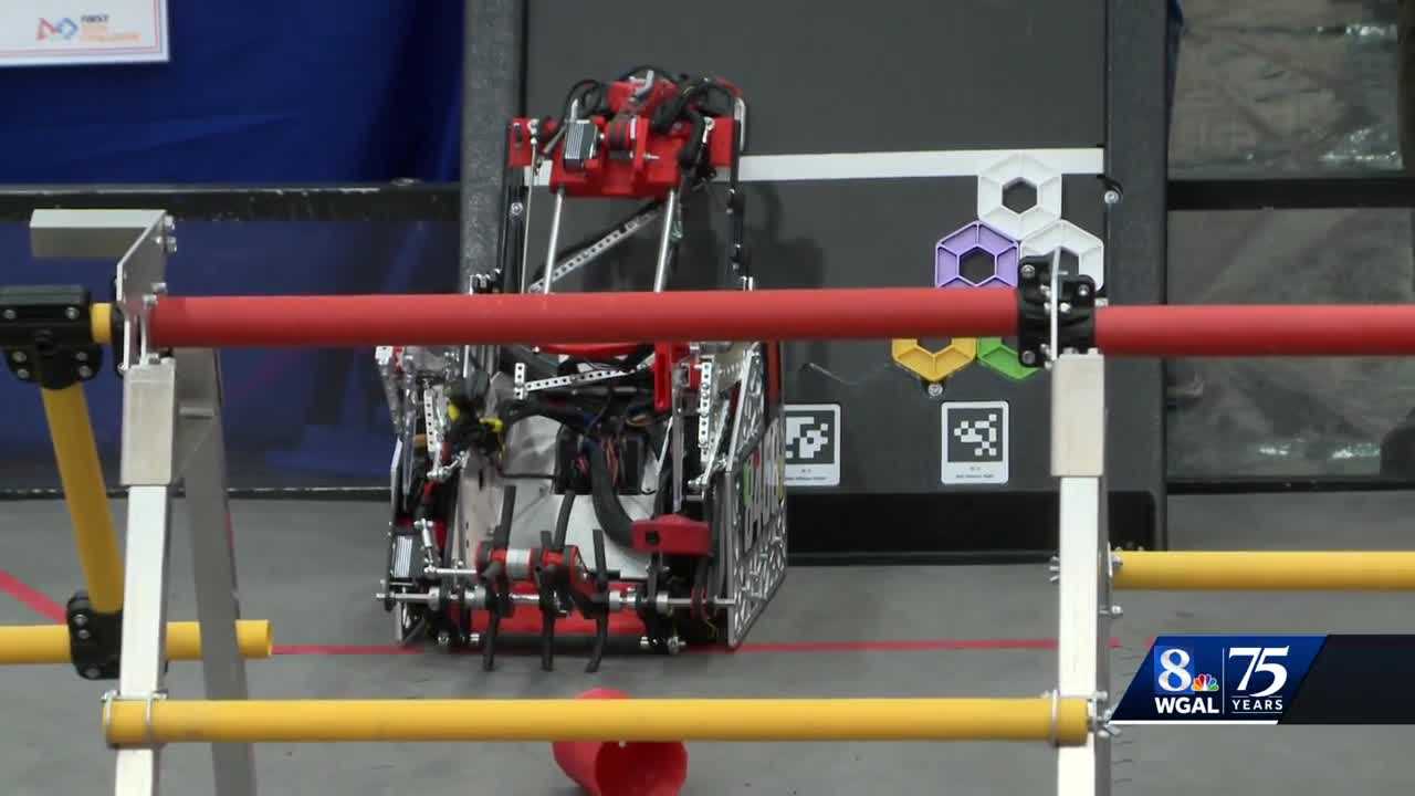 Teams Competed In Robotics Competition Qualifying Tournament, Pa.