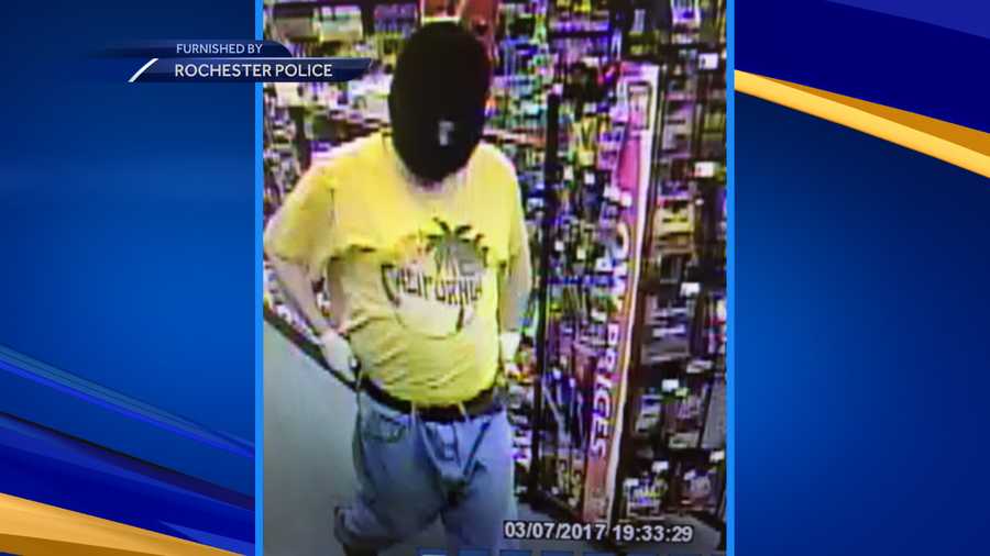 Rochester armed robbery suspect sought