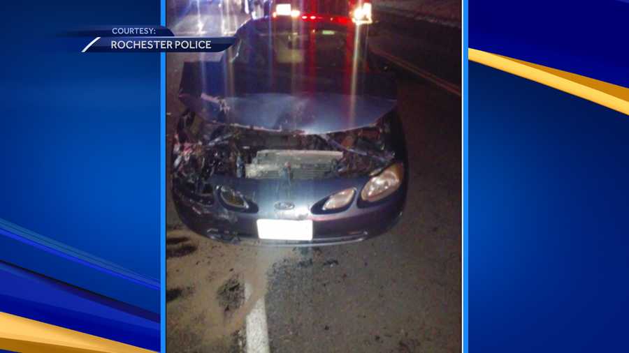 Two women taken to hospital after car crash in Rochester