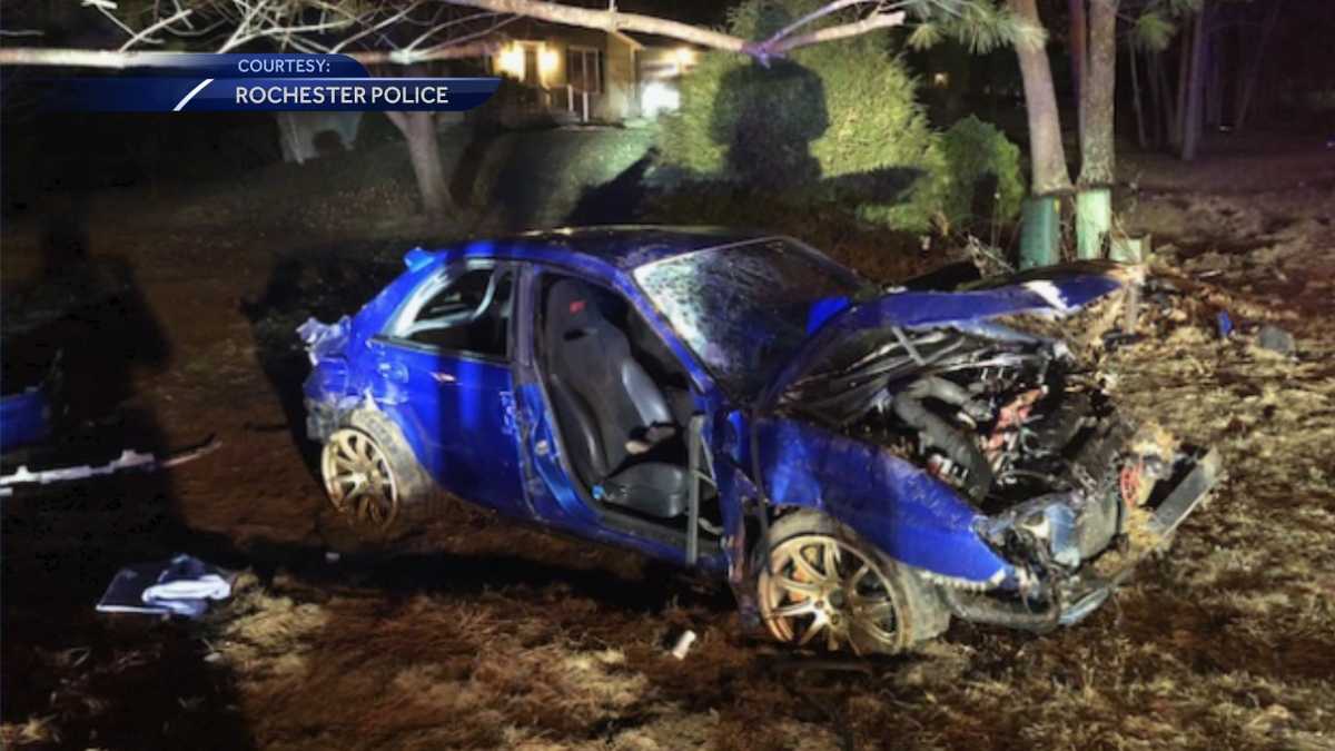 Dover man charged with DWI after crash in Rochester