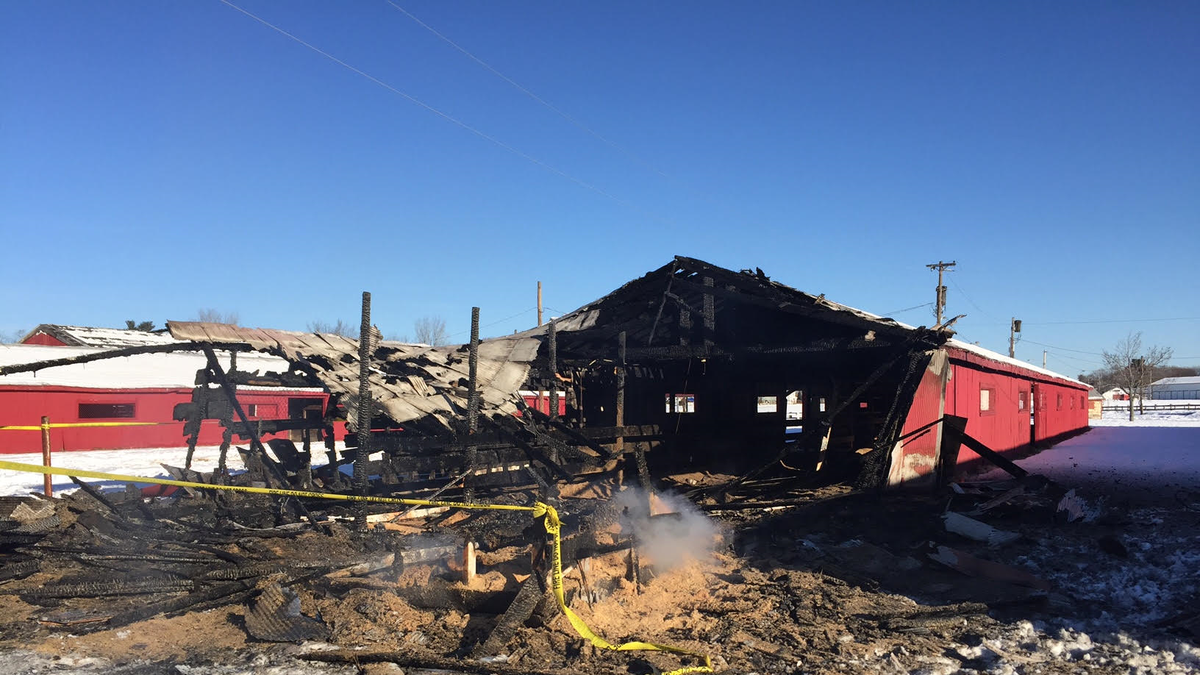 Officials investigate fire at Rochester Fairgrounds