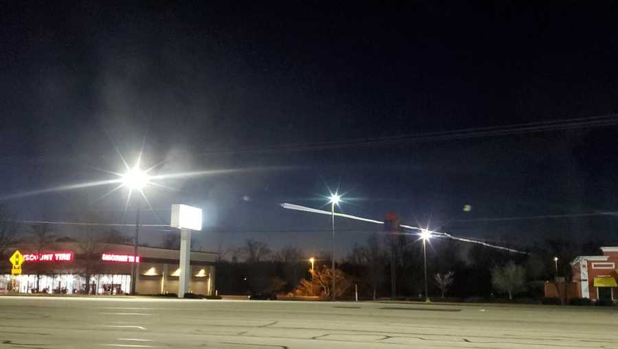 Rocket launch seen in Greenville