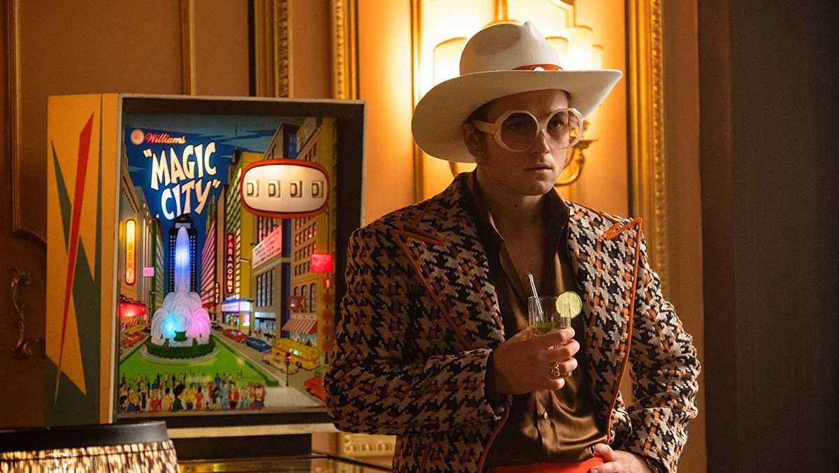 Rocket Man Brown Fedora Hat Is Taron Egerton Tooth Gap In Rocketman Real Or Fake? main image 2