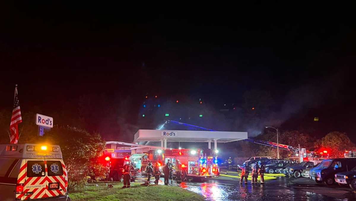 Crews respond to structure fire in Putney, Vermont