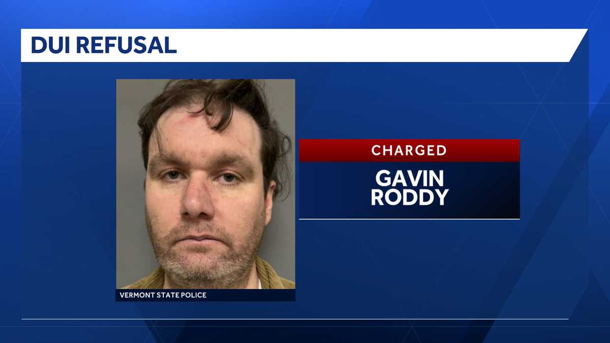 Vermont elementary school principal charged with DUI refusal following crash