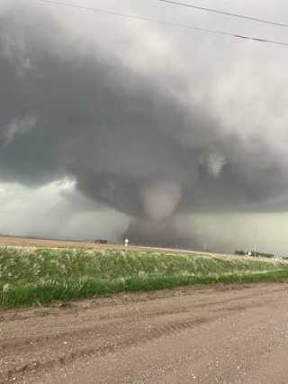 Eastern Nebraska Tornadoes, Hail Photos, Videos