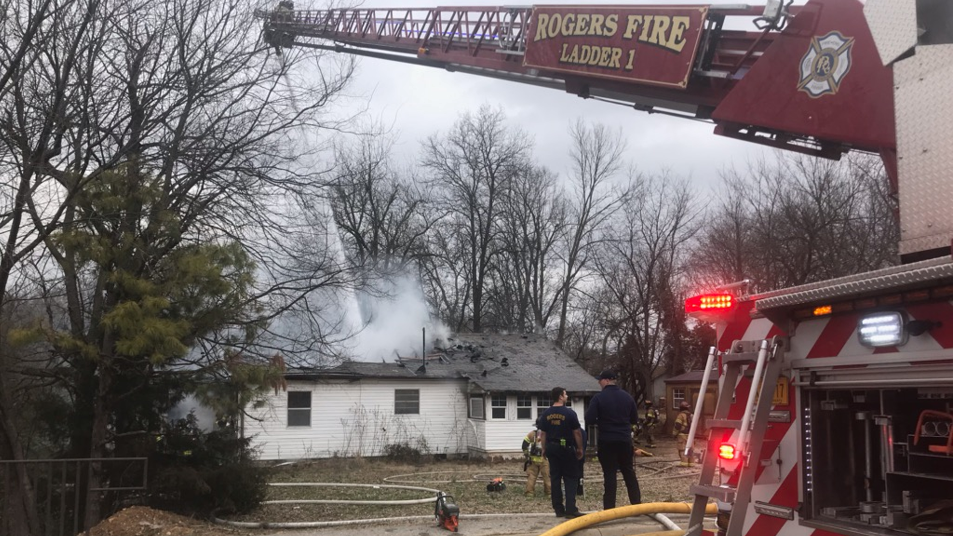 Rogers Home Destroyed By Fire