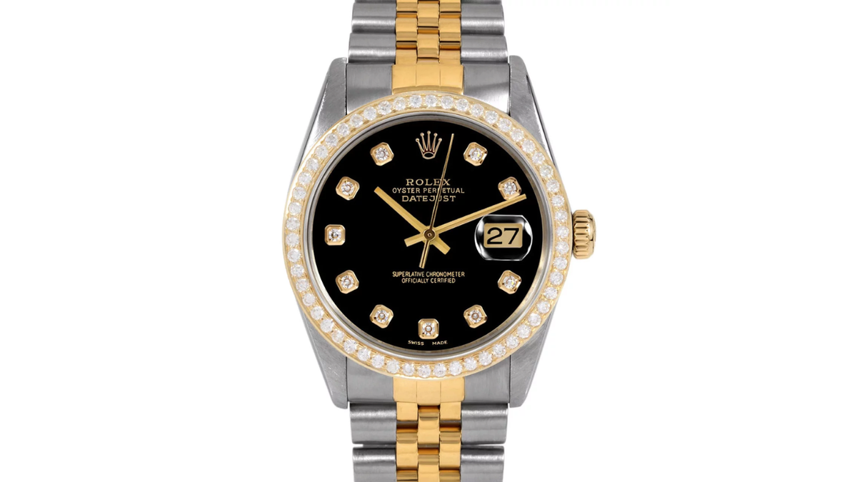 A Rolex watch is marked down by almost 14 000 at Walmart