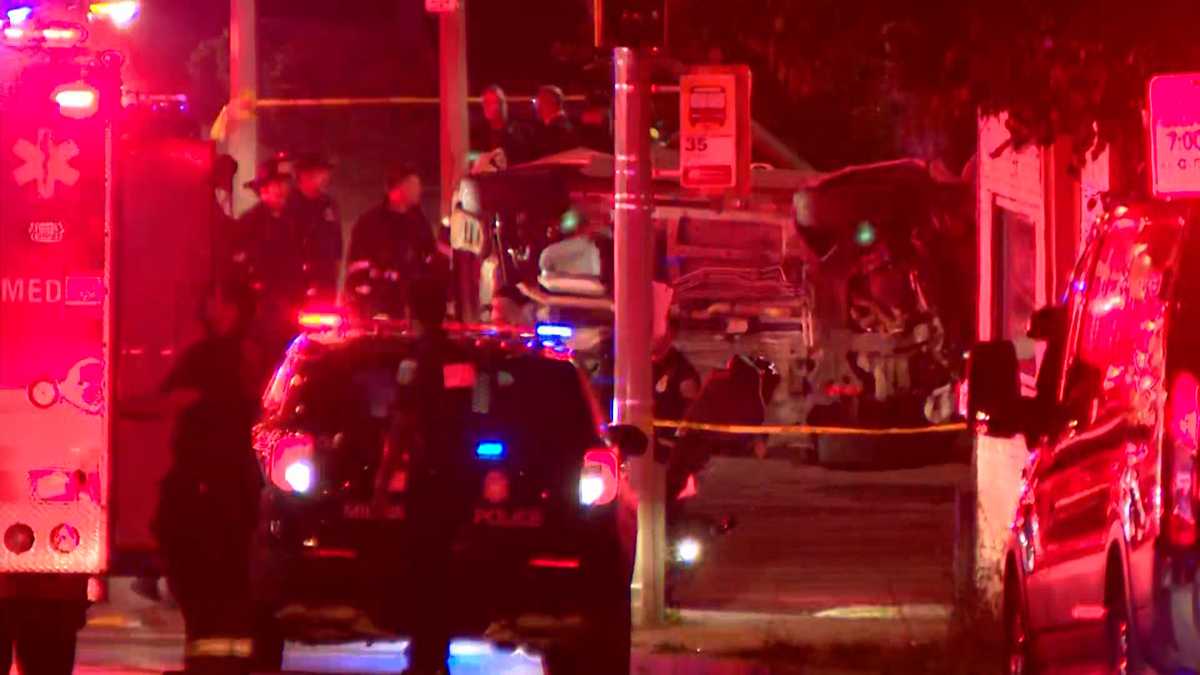 3 killed, 5 hurt after police chase ends in Milwaukee crash - WISN