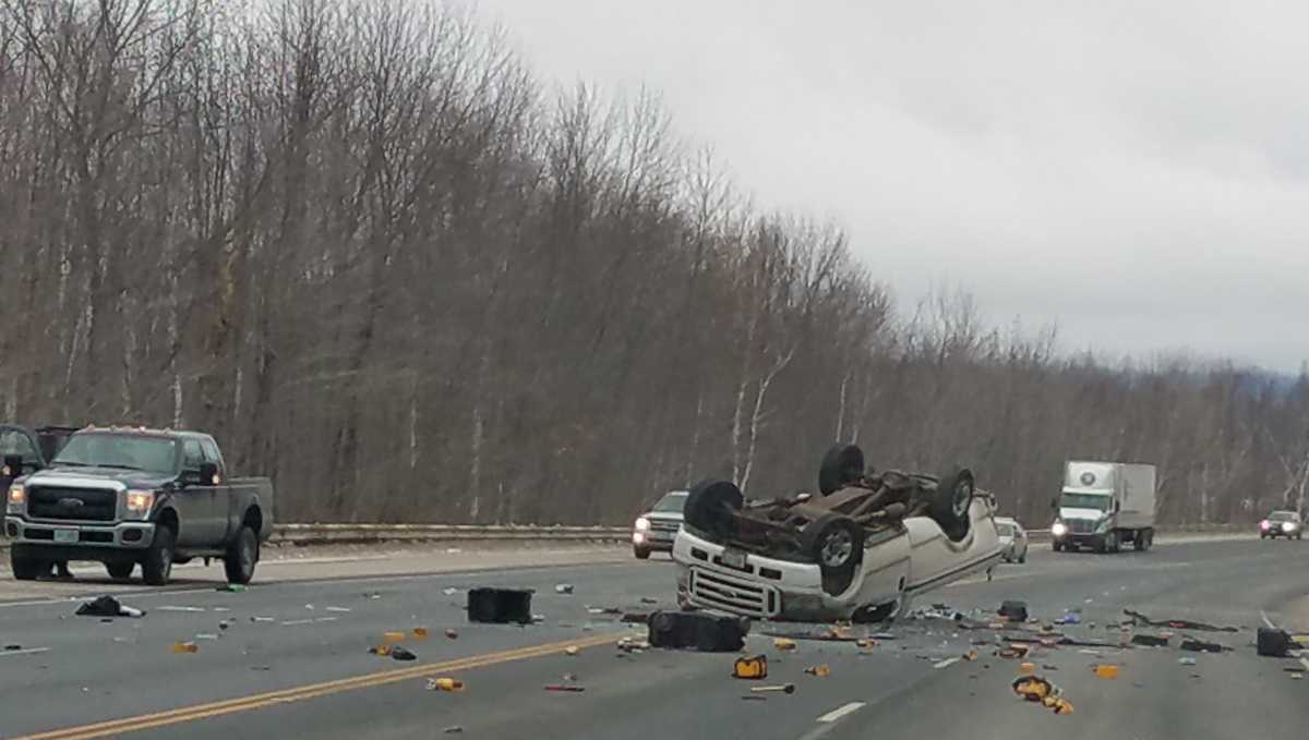 Berlin man dies after rollover crash in Gorham, police say