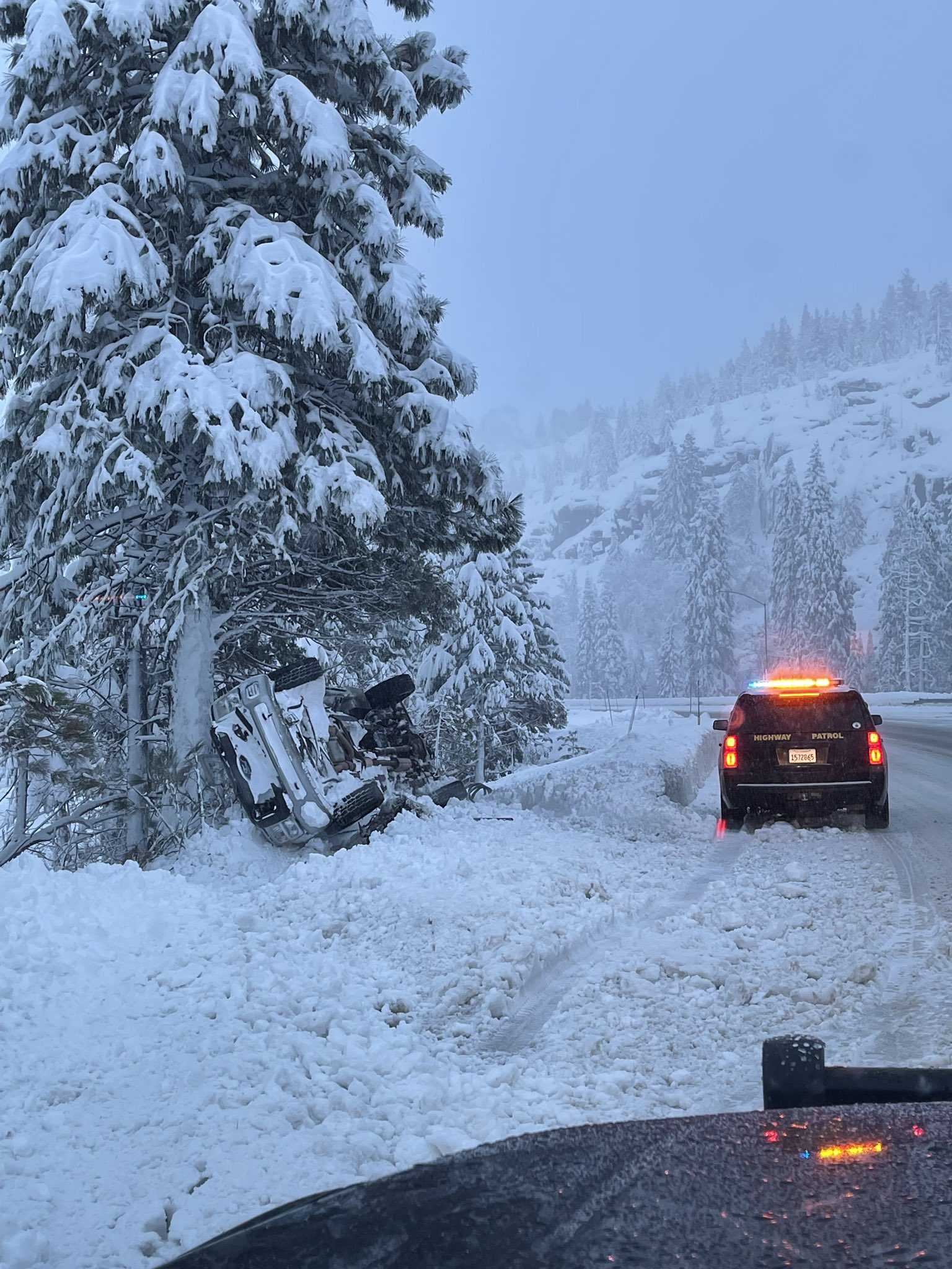 Weather Updates: Snow Accumulation In The Sierra Continues