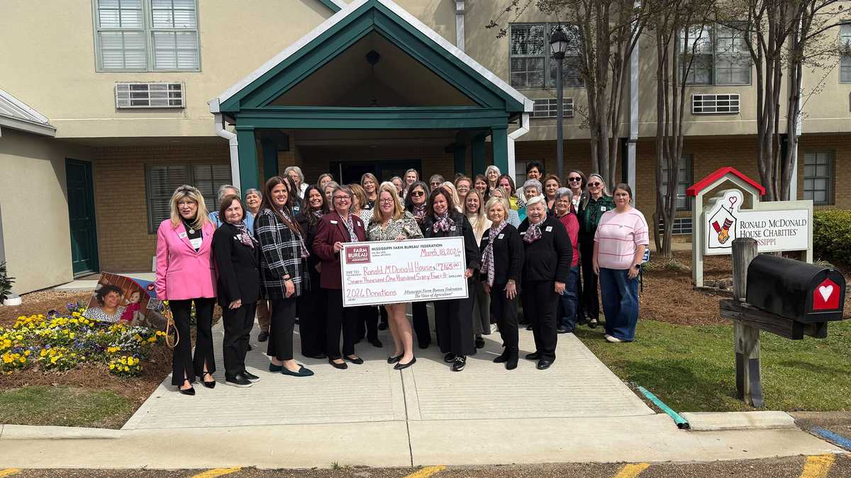Mississippi Farm Bureau donates to Ronald McDonald House