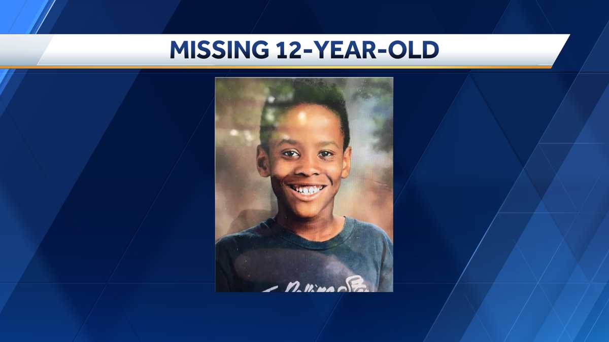 Update Missing 12 Year Old Found Safe