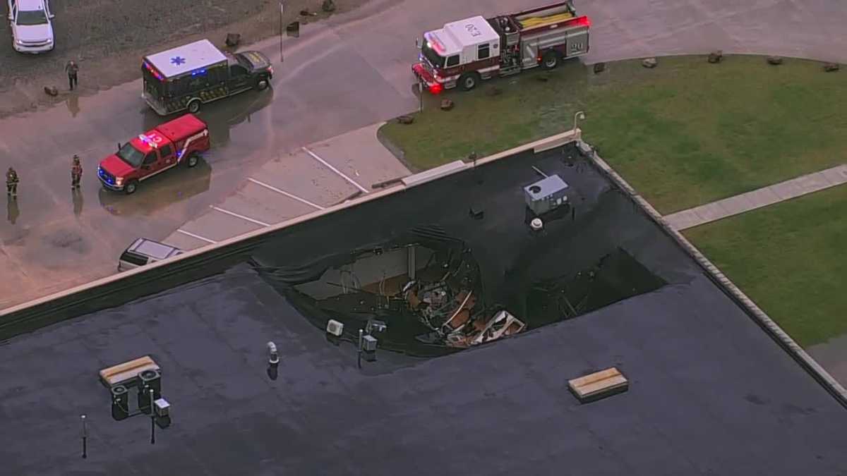 Oklahoma City Fire Crews Responding To Roof Collapse