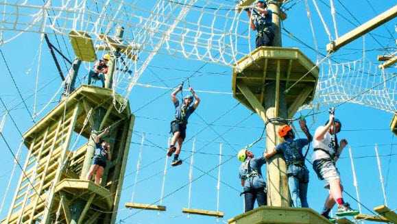 Tallest ropes course in the Tri-State opens for summer