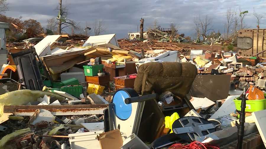 Rosalie, Ala. tornado damage