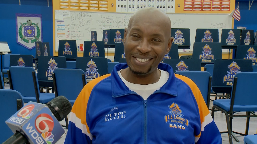 L.B. Landry High School Band Director Marching InRose Parade