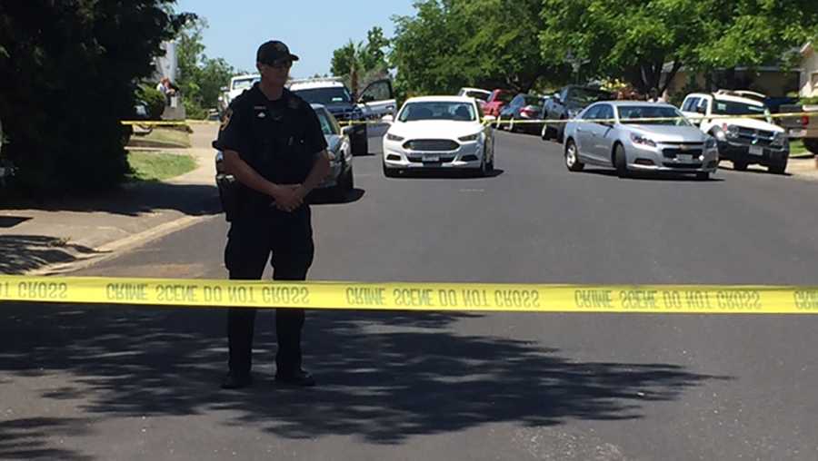 Roseville police officers are investigating after a body was found in a vehicle's trunk Monday morning.
