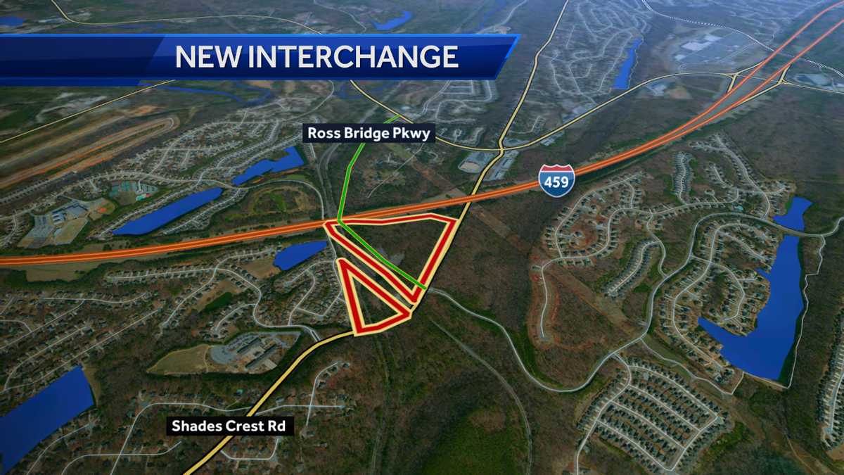 Hoover considering new Ross Bridge interstate access