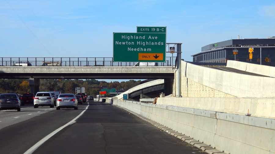 Get your letters straight! Exit number shakeup on Route 128