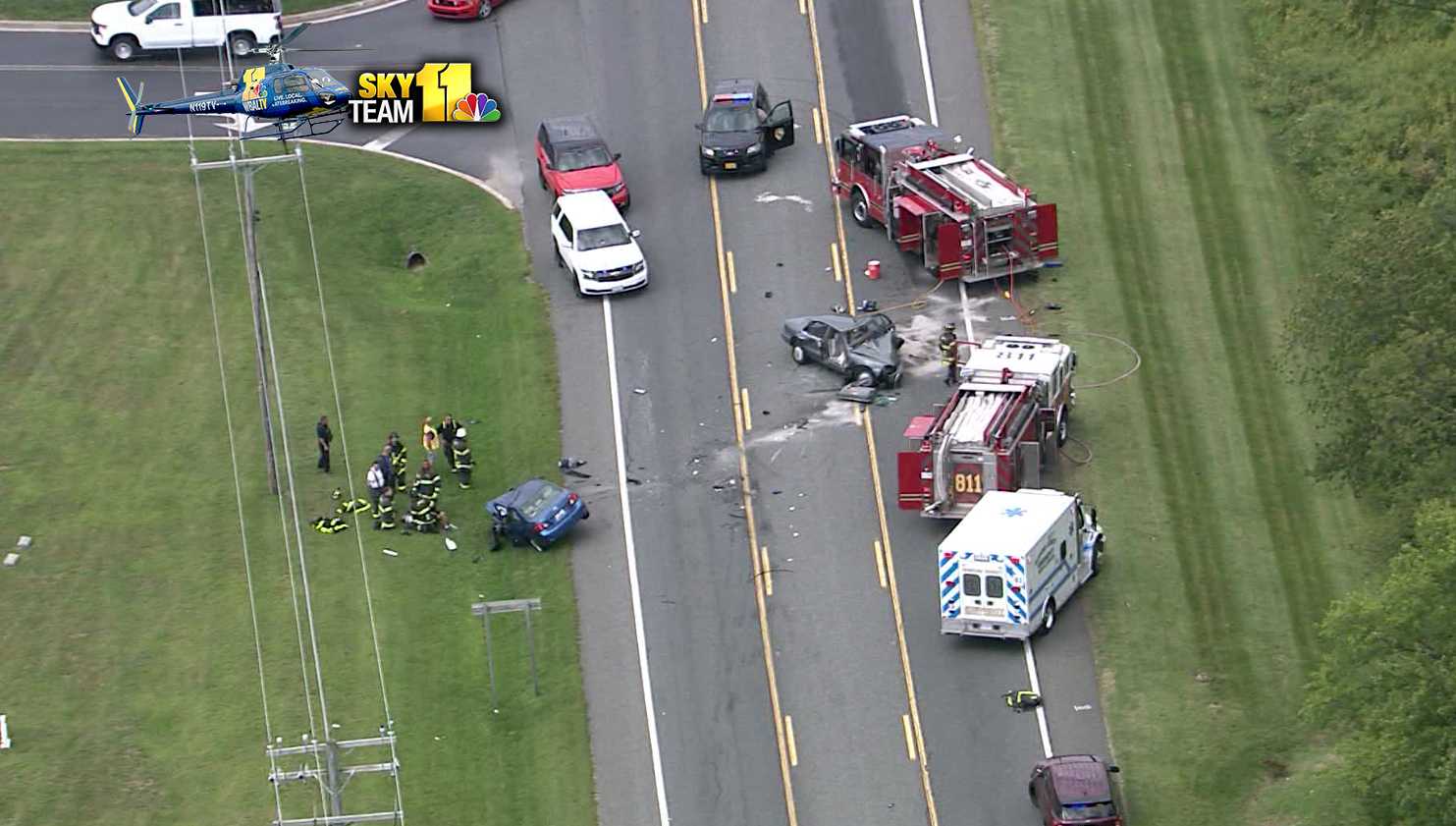 Driver dies in head-on crash in Harford County