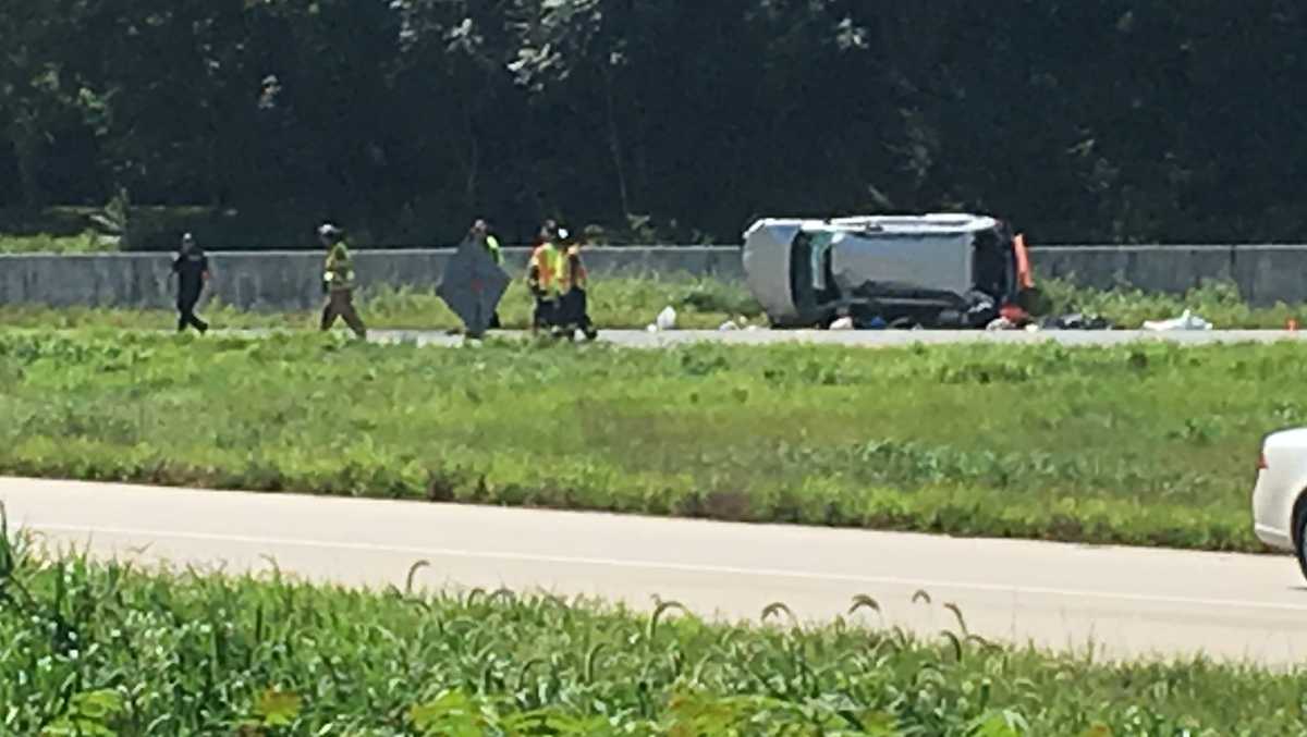 UPDATE: Route 283 reopens after rollover crash