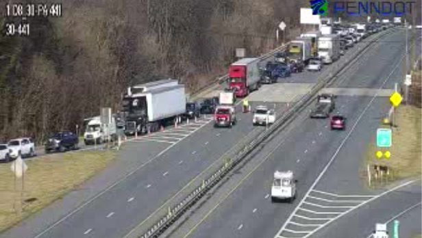 Route 30 reopens after multi-vehicle crash