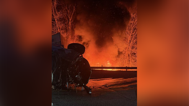 Fiery Route 40 crash leaves 3 dead, 5 hospitalized in Fayette County