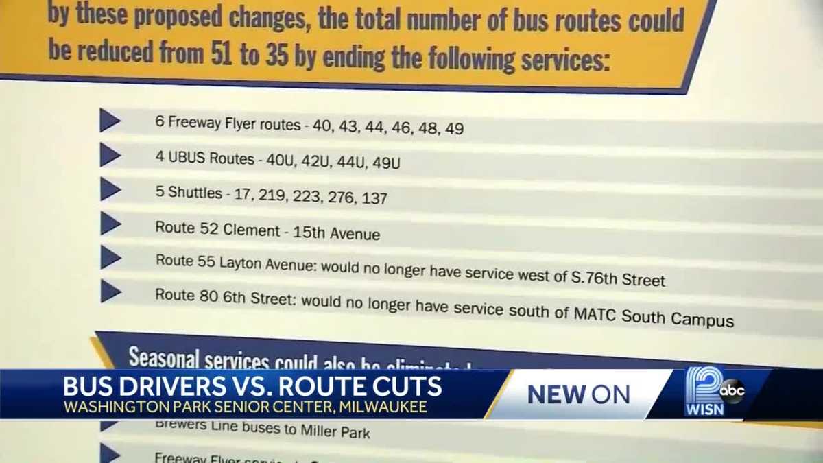 Bus Drivers Fight Back Against Proposed Budget Cuts Bus Drivers Fight Back Against Proposed Budget Cuts