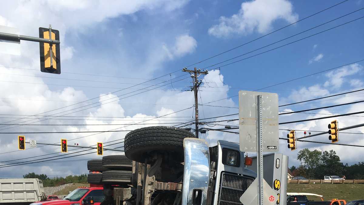 Dump truck driver charged with Aggravated DWI in rollover