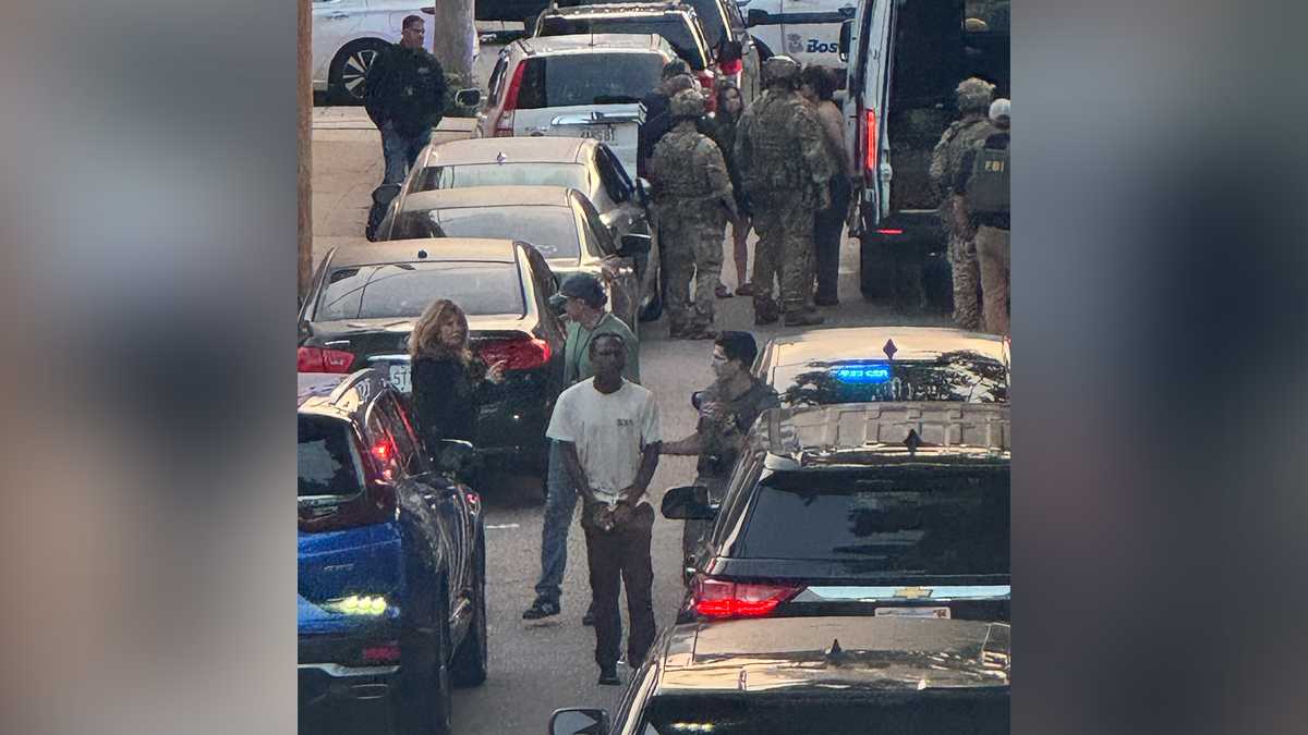 FBI responds to Boston neighborhood, suspect in bank robberies arrested