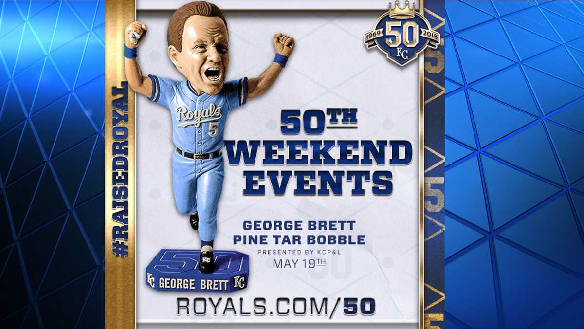 George Brett Pine Tar Game bobblehead highlights Royals' 2018 promotions