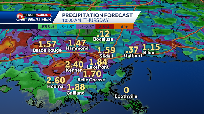 New Orleans Weather Forecast How Long Will Heat Last Rain Chances