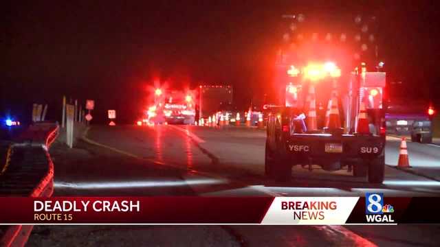 Fatal crash shuts down stretch of Route 15 in Adams County - Vimarsana News
