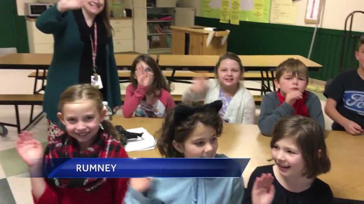 School visit Rumney Elementary School