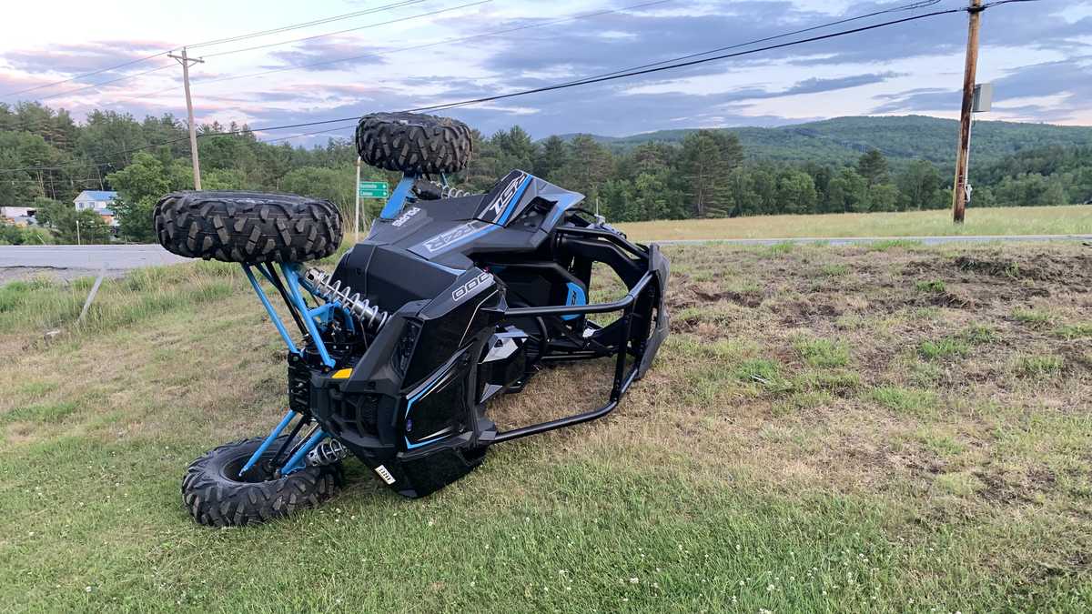 Man treated for lifethreatening injuries after UTV crash