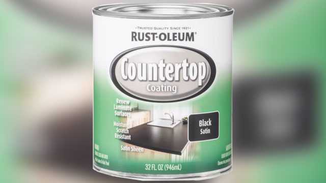 Rust-Oleum has recalled cans of itsblack satin countertop coating because it containslevels of lead that exceed the federal lead paint ban, theConsumer Product Safety Commission announced.
