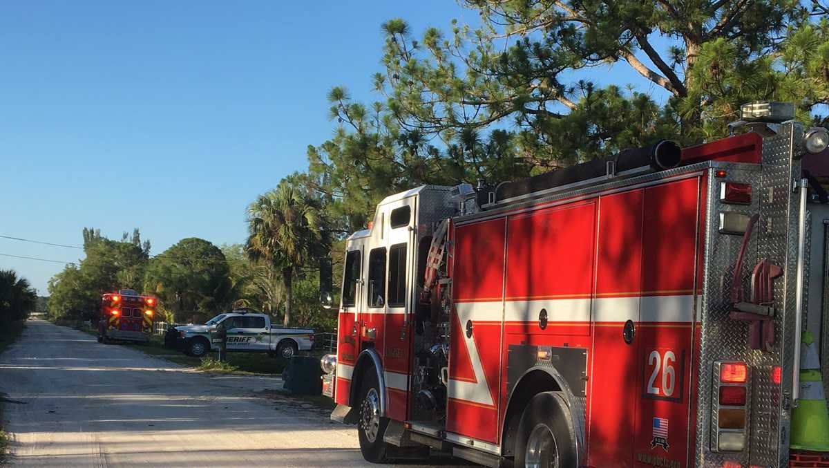 One injured in RV fire in Loxahatchee