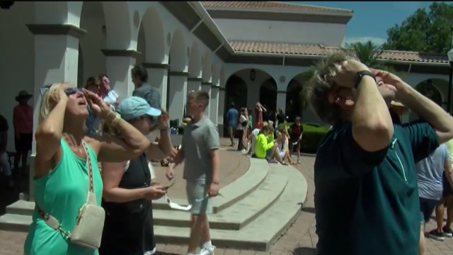 Residents gather at North Collier Public Library for solar eclipse watch event - Vimarsana News