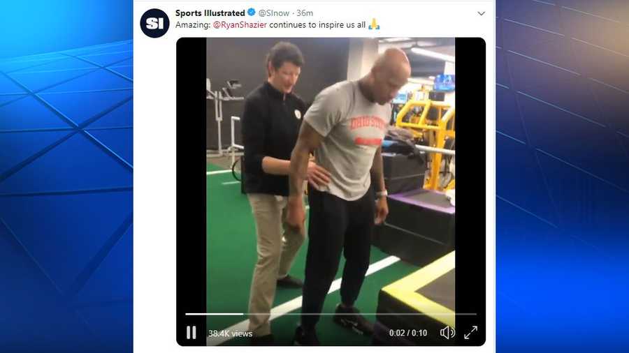 Watch: Steelers LB Ryan Shazier shows progress with box jump 