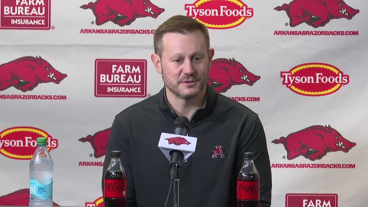 Ryan Silverfield shares excitement for spring football in Arkansas