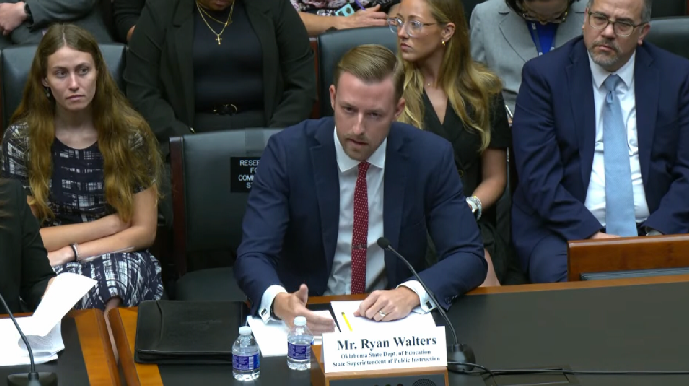 State Superintendent Ryan Walters testifies before Congress - Vimarsana News