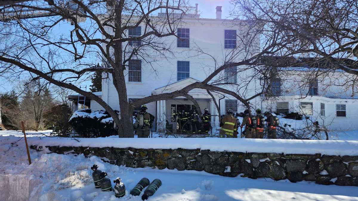 Maine crews provide aid during response to fire at historic NH home