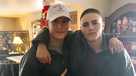 This Dec. 2019, photo provided by Regi Stone shows Eli Stone, left, and Rylee McCollum, at Christmas in Stone's house in Jackson, Wyo. Rylee McCollum, of Bondurant, Wyo., was one of the U.S. Marines killed in the suicide bombing at the Kabul airport, in Afghanistan, according to his sister, Roice McCollum.