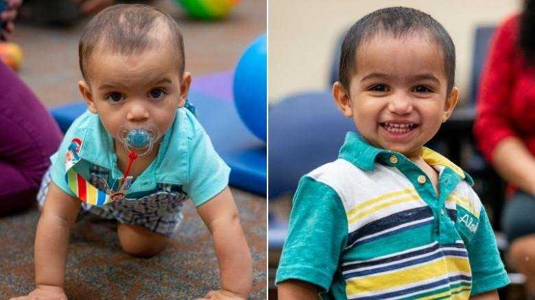 After being attacked with a knife and scissors, 'miracle babies' are thriving.