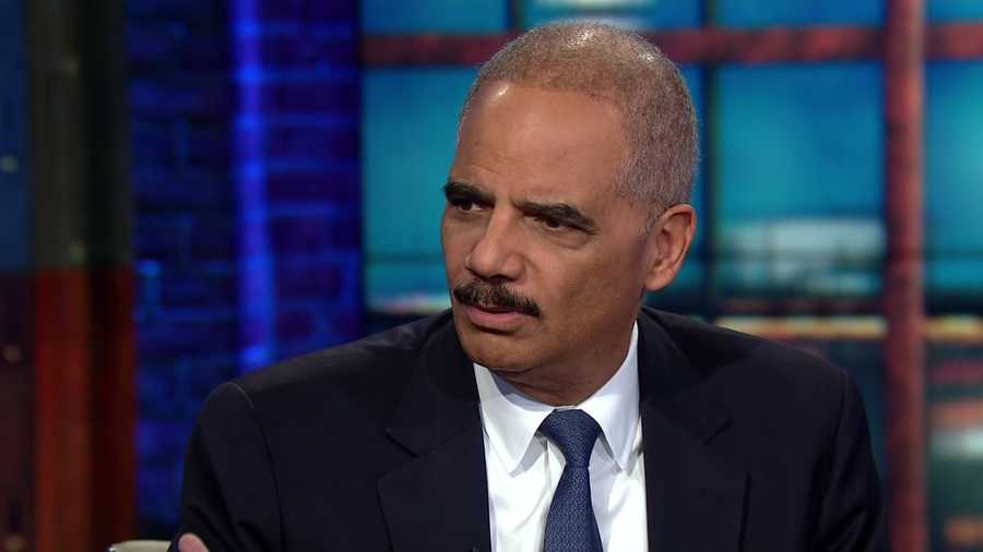 Eric Holder on Republicans 'When they go low, we kick them'