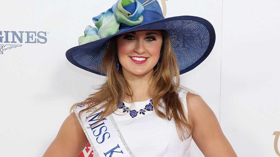 Miss Kentucky 2014 Ramsey Carpenter attends the 141st Kentucky Derby at Churchill Downs on May 2, 2015 in Louisville, Kentucky. (File photo)