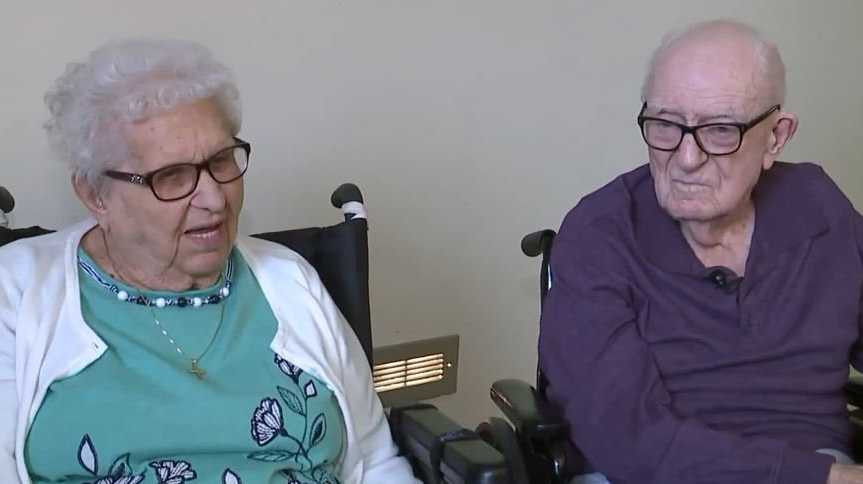 Loretta Vottero, 93, and Bernie Vottero, 95