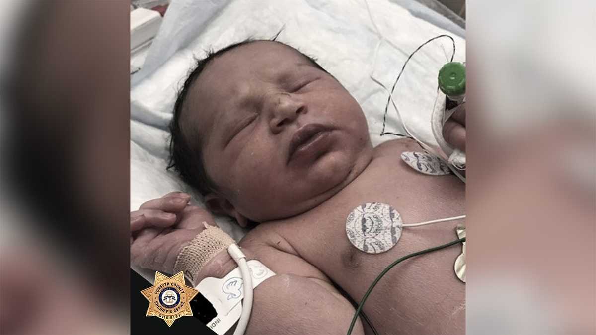 Thousands want to adopt Baby India, found swaddled in a plastic bag in ...