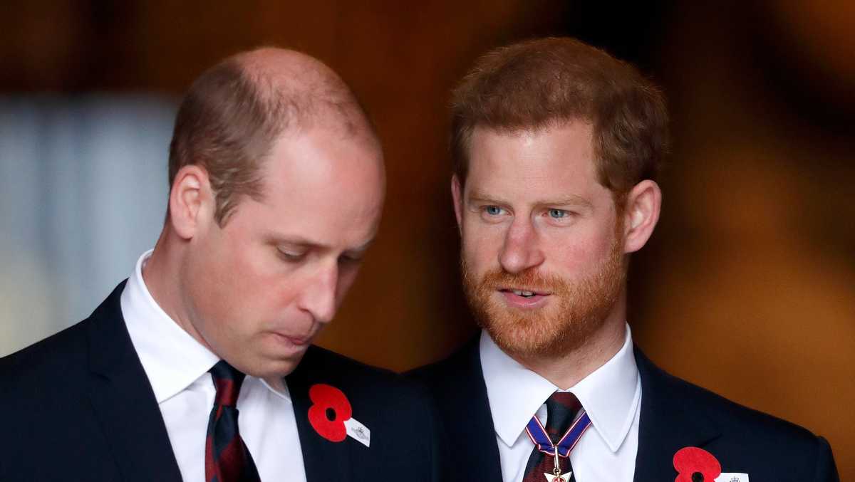 Prince Harry acknowledges tensions with his brother, says they're on